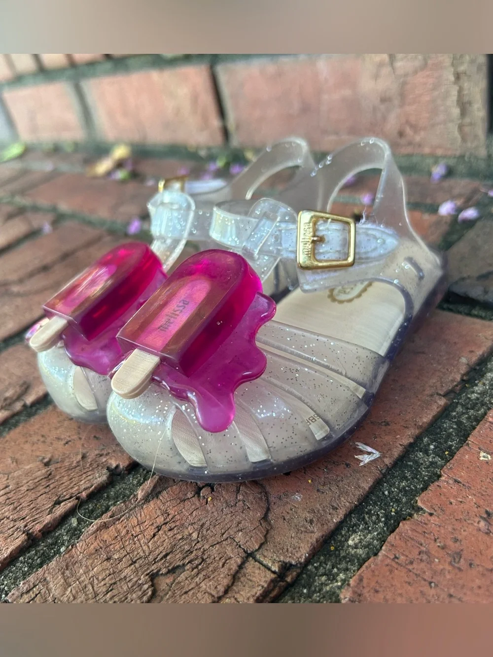 Mini Melissa Aranha Popsicle sandals